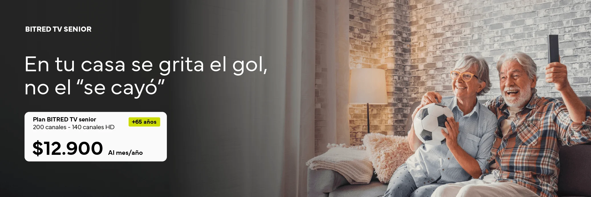 Promoción para la conectividad del los senior de la casa contratando el plan tv senior este mes de junio junto a Bitred