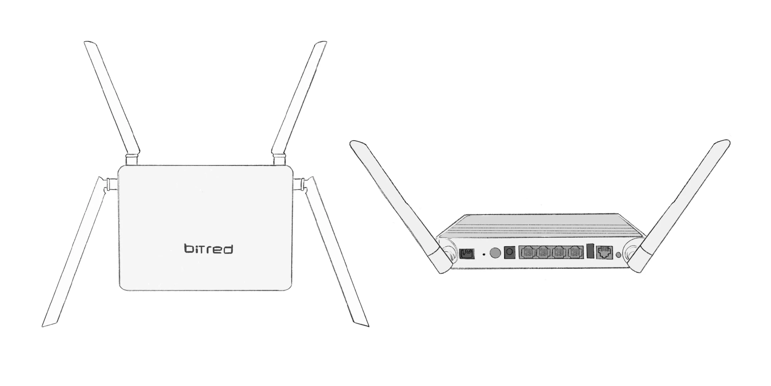imgen del router bitred mejor velocidad en tu hogar